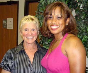 Marcia Bach and Chanda Rubin