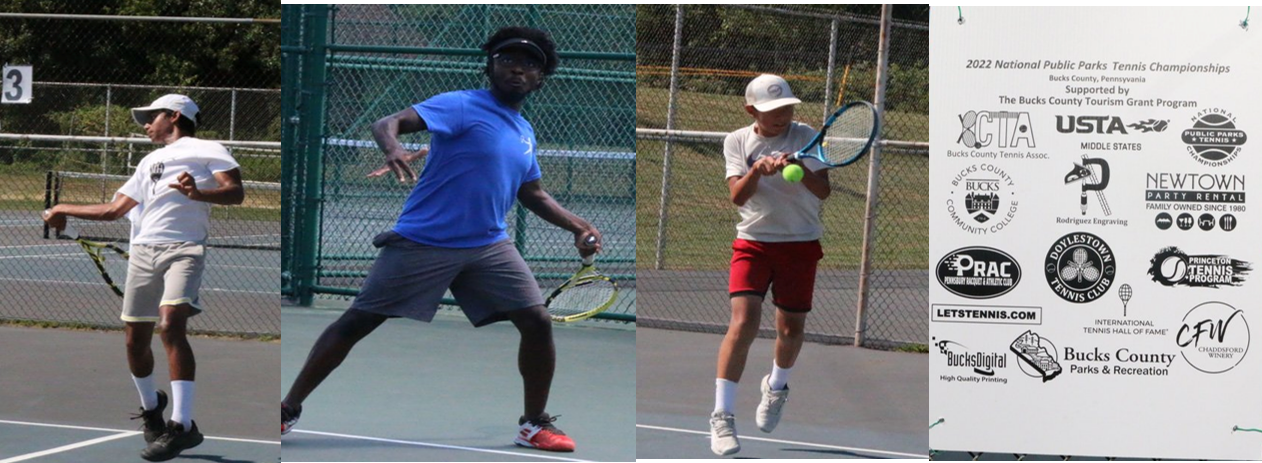people playing tennis